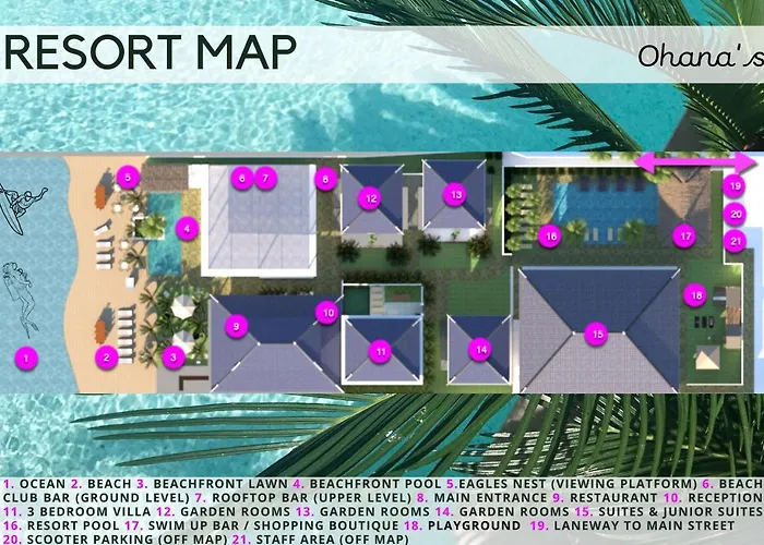 Ohana's Beachfront & Club リゾート 4*
