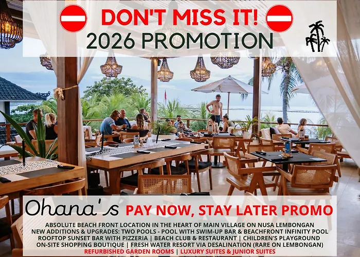 Ohana's Beachfront & Club リゾート