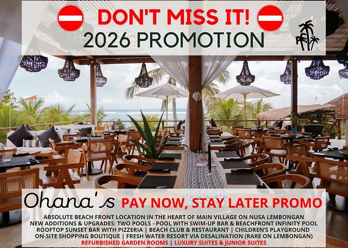 Ohana's Beachfront & Club リゾート