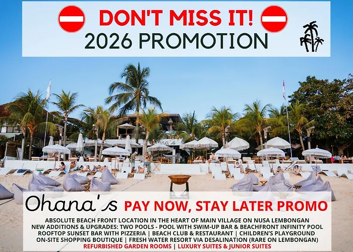 Ohana's Beachfront & Club リゾート